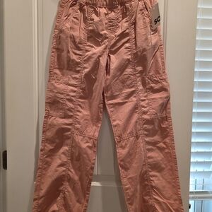 Kids Pink Cargo Pants